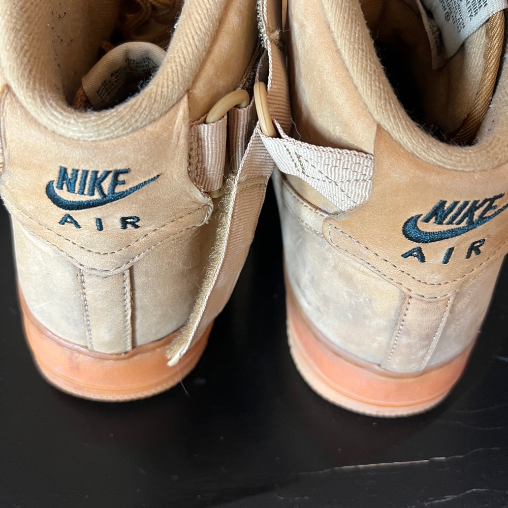 Nike Air Force 1 High Top Sneakers - Brown - Picture 4 of 10